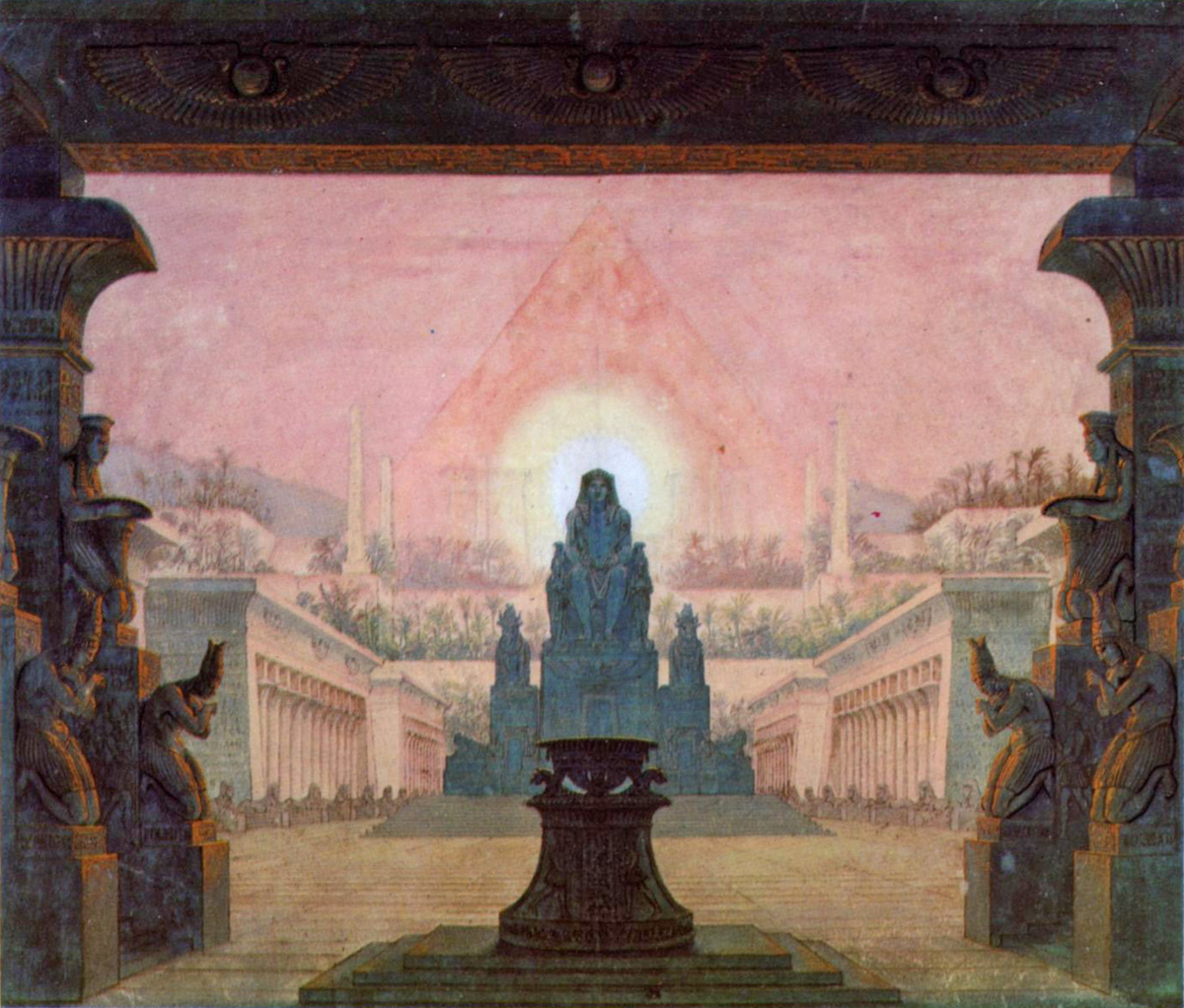 set design for die zauberflote